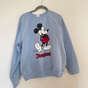 Disney Disneyland blue sweatshirt